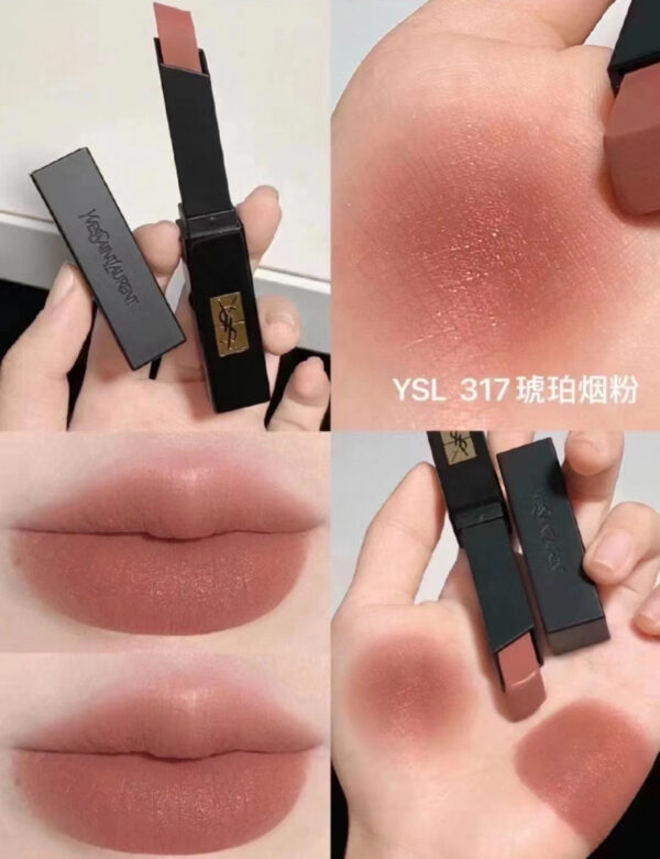 YSL小黑條奢華緞面絨霧唇膏：圖片 2