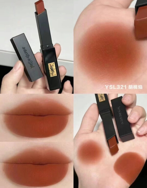 YSL小黑條奢華緞面絨霧唇膏：圖片 4